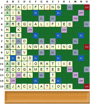 1785 points with SOWPODS words only
