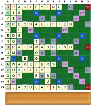 1780 points with TWL words only